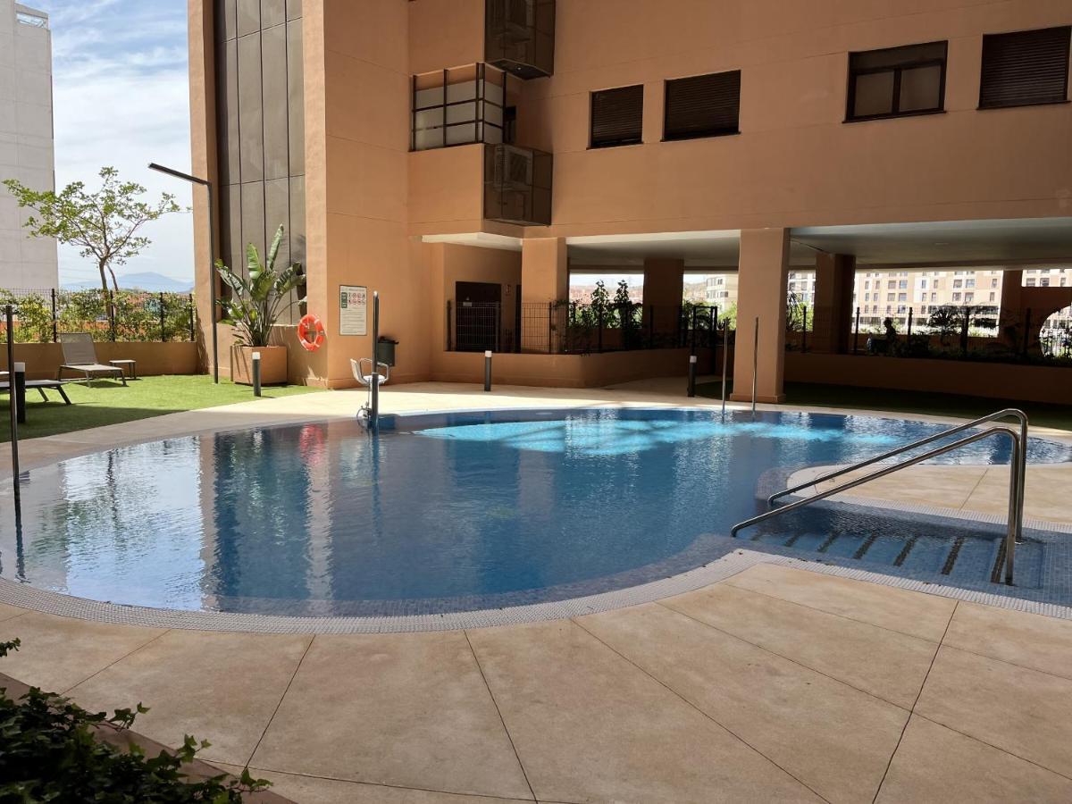 -Malagasunapts-Skygarden Teatinos Pool Playground Exterior foto